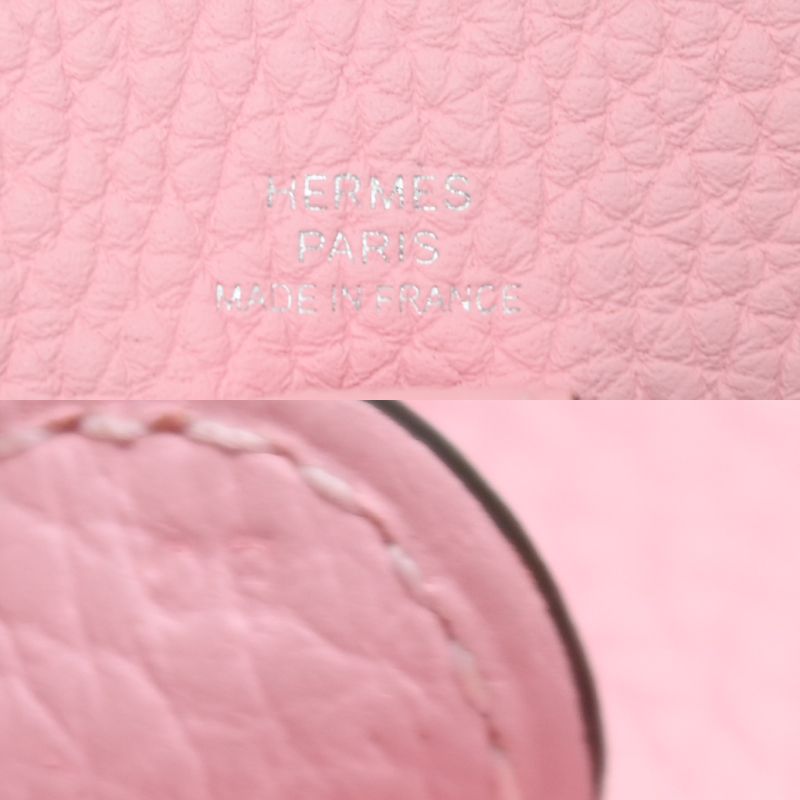 Hermes Shoulder Bag Pink — view 7