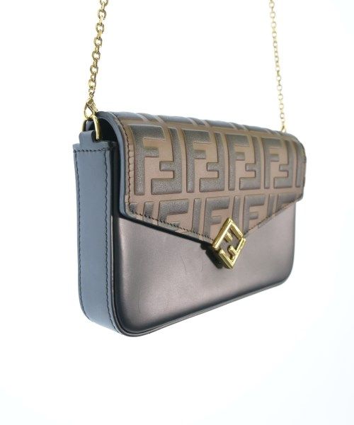 Fendi Shoulder Bag Beige — view 8