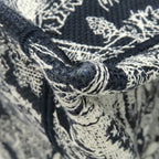 Dior Tote Bag Book Large Cotton Navy Toile de Jouy Reverse Embroidery — view 4