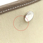 Hermes Tote Bag Garden Party PM 36 Negonda Ecru Etoupe Silver Brown — view 5