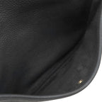 Hermes Shoulder Bag Evelyne 3 23 Taurillon Clemence Black Gold — view 5