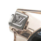 Louis Vuitton Sunglasses LV Rise Round 53 22 Acetate Metal Clear Pink Silver LV — view 4