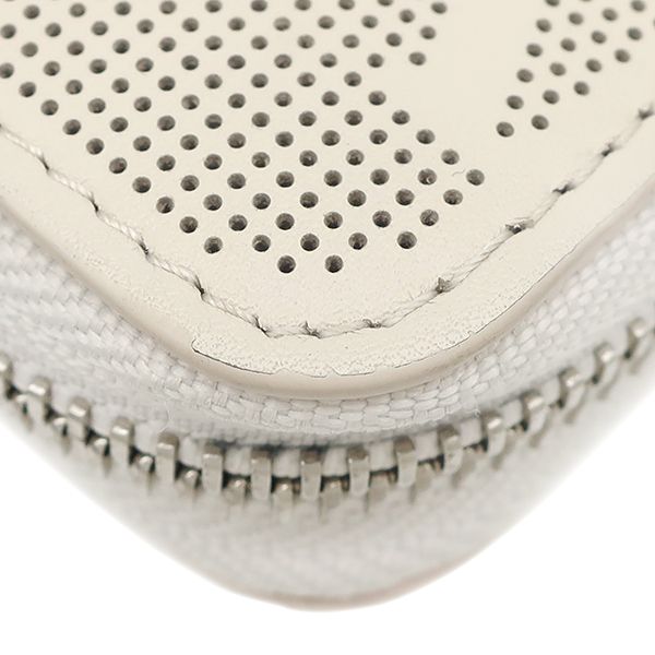 Louis Vuitton Wallet Zippy Leather Mahina Reverse Quartz Silver Zip Around — view 4