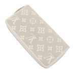 Louis Vuitton Wallet Zippy Leather Mahina Reverse Quartz Silver Zip Around — view 2