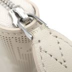Louis Vuitton Wallet Zippy Leather Mahina Reverse Quartz Silver Zip Around — view 6