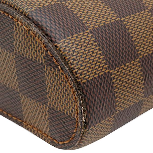 Louis Vuitton Belt Bag Damier Geronimos Canvas Ebene Gold Vintage Shape — view 4