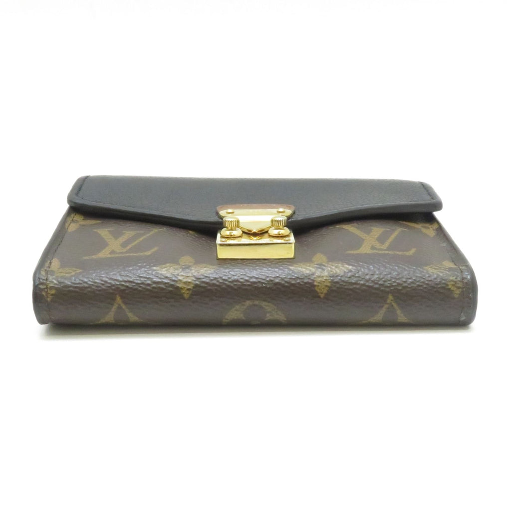 Louis Vuitton Portefeuille Pallas Compact Monogram Noir Wallet — view 4