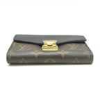 Louis Vuitton Portefeuille Pallas Compact Monogram Noir Wallet — view 4