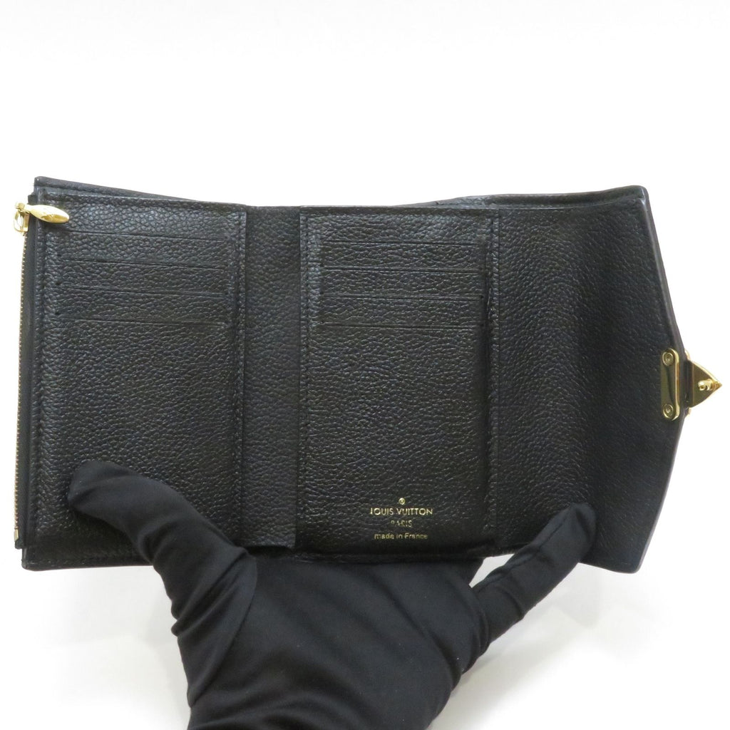 Louis Vuitton Portefeuille Pallas Compact Monogram Noir Wallet — view 5