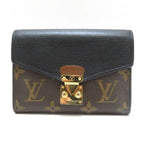 Louis Vuitton Portefeuille Pallas Compact Monogram Noir Wallet