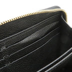 Louis Vuitton Zippy Wallet Monogram Empreinte Noir — view 6