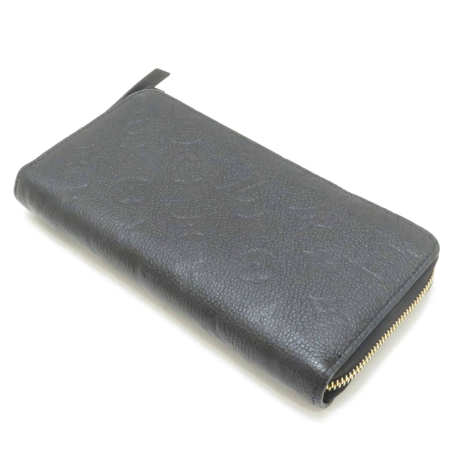 Louis Vuitton Zippy Wallet Monogram Empreinte Noir — view 3