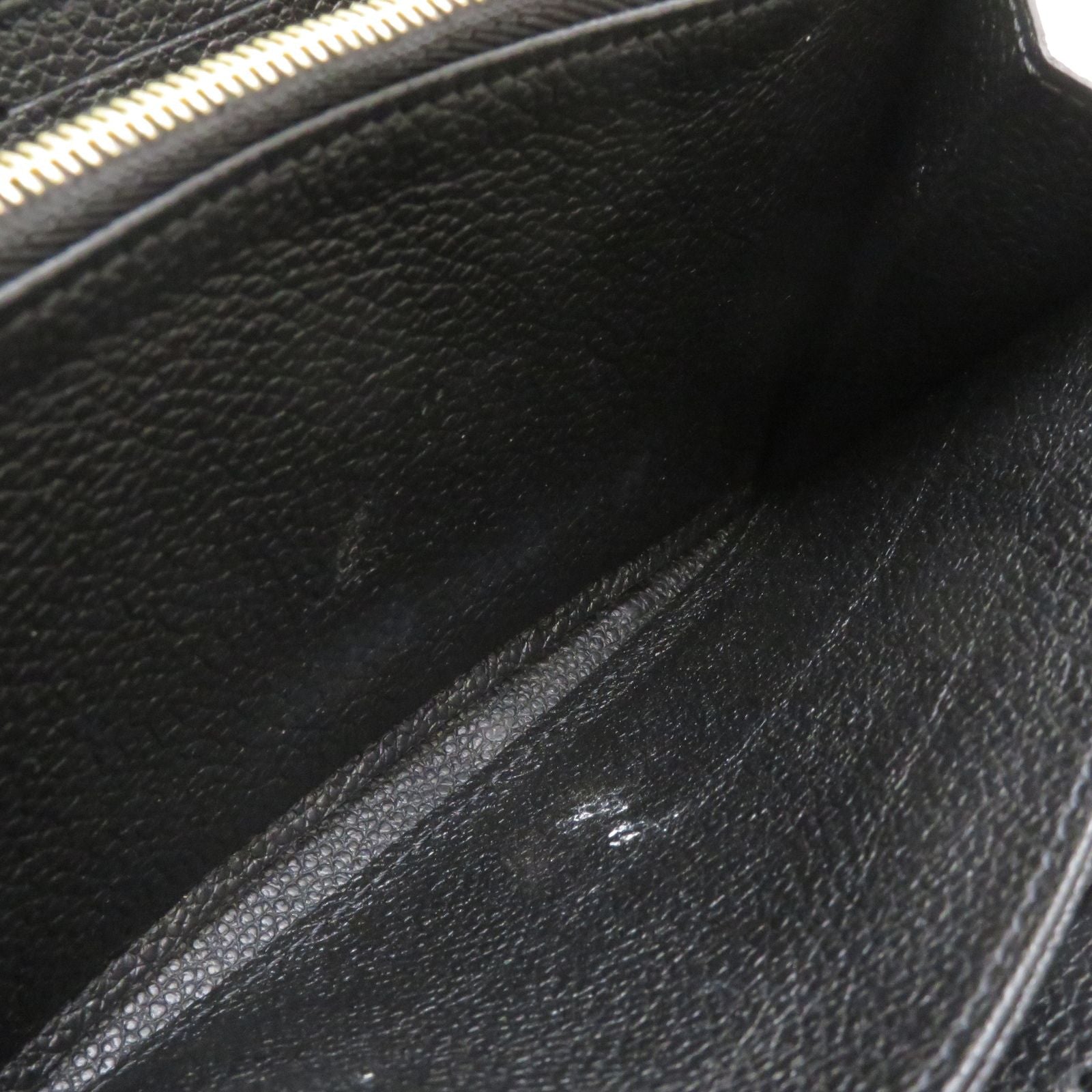Louis Vuitton Zippy Wallet Monogram Empreinte Noir — view 7