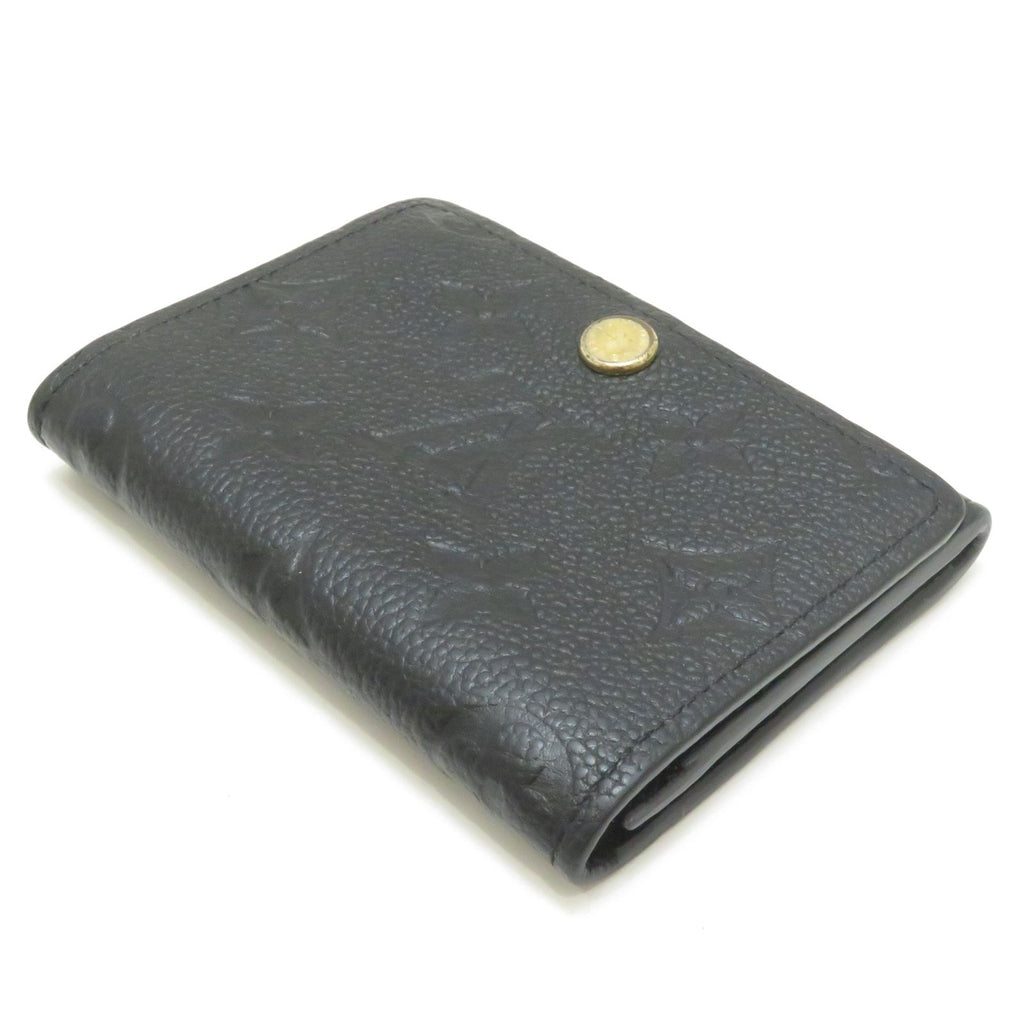 Louis Vuitton Envelope Business Card Holder Monogram Empreinte Noir — view 4