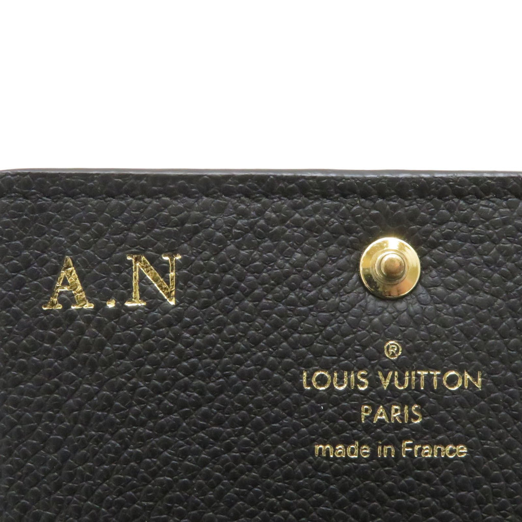 Louis Vuitton Envelope Business Card Holder Monogram Empreinte Noir — view 8