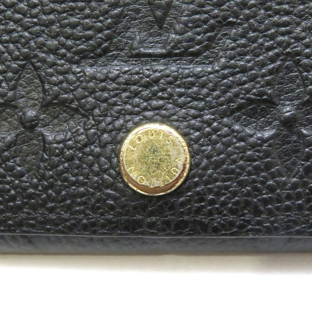 Louis Vuitton Envelope Business Card Holder Monogram Empreinte Noir — view 6