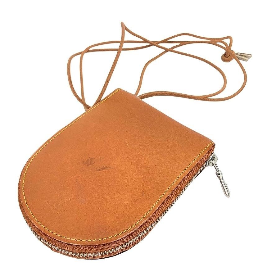Louis Vuitton Nomad Line Compact Wallet Vachetta Leather Mini