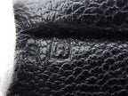 Hermes Chevre Neck Holder Memo Pad Stationery Black — view 6