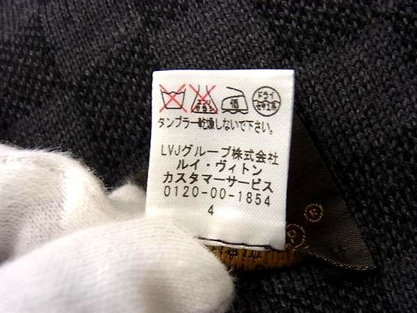 Louis Vuitton Damier Graphite Echarpe Petit Scarf Black — view 5