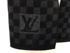Louis Vuitton Damier Graphite Echarpe Petit Scarf Black — view 3