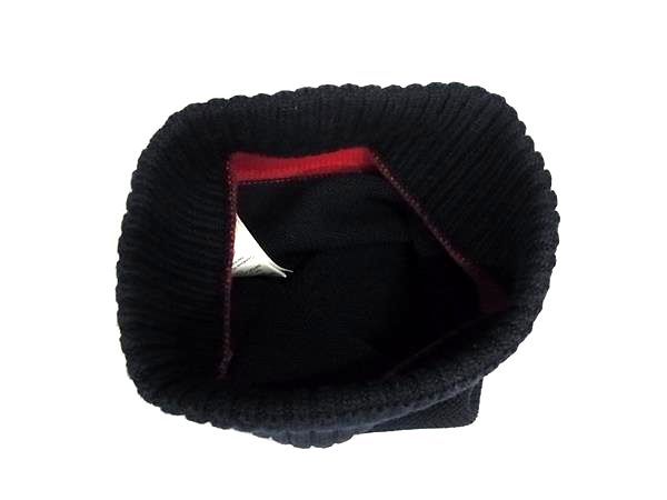 Gucci Interlocking G Wool Knit Cap Hat S Navy — view 3