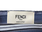 Fendi Key Holder Bag Charm Navy — view 3