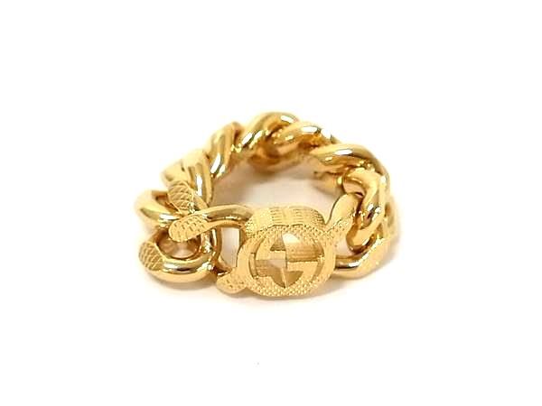 Gucci Interlocking G XS Gold Ring