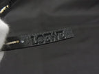 Loewe Anagram Leather Baby Penguin Key Holder Bag Charm Black Gray — view 4