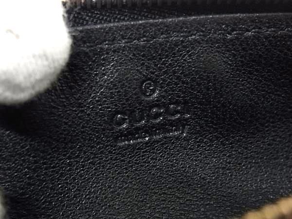 Gucci Guccissima Leather Pen Case Pen Holder Stationery Black — view 4