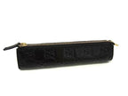 Gucci Guccissima Leather Pen Case Pen Holder Stationery Black