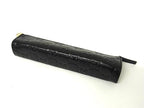 Gucci Guccissima Leather Pen Case Pen Holder Stationery Black — view 2