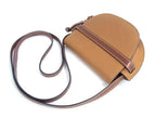 Loewe Gate Anagram Leather Crossbody Shoulder Bag Pochette Brown — view 3