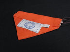 Hermes Maillon Pet Bandana Scarf XS Orange Multicolor — view 2