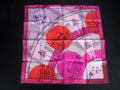 Hermes Game of Omnibus and White Ladies Carre 40 Gavroche Silk Scarf