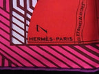 Hermes Game of Omnibus and White Ladies Carre 40 Gavroche Silk Scarf — view 5
