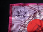 Hermes Game of Omnibus and White Ladies Carre 40 Gavroche Silk Scarf — view 2