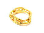 Hermes Chaine D'ancre Lucade Legato Scarf Ring Closure Gold — view 2
