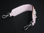 Fendi Strap You Leather Studded Bag Shoulder Pink — view 2