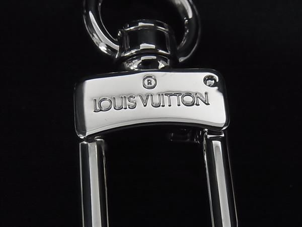 Louis Vuitton Monogram Tassel Key Holder Key Ring Charm White Black — view 3