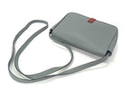 Celine Leather Crossbody Shoulder Bag Pochette Blue Gray — view 3
