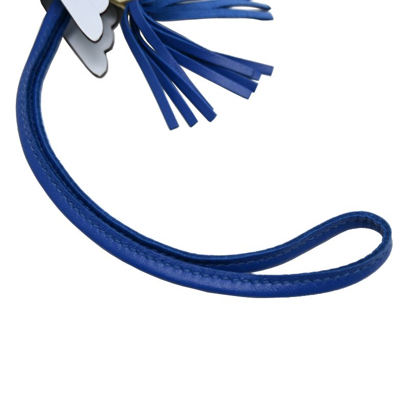 Hermes Rodeo Pegasus Bag Charm Blue — view 3
