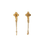 Louis Vuitton Boucles d'Oreilles Mini Hoop Earrings Metal Gold — view 5