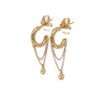 Louis Vuitton Boucles d'Oreilles Mini Hoop Earrings Metal Gold