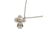 Louis Vuitton Vivienne Metal Charm Necklace Silver — view 4