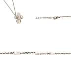 Louis Vuitton Vivienne Metal Charm Necklace Silver — view 5