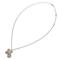 Louis Vuitton Vivienne Metal Charm Necklace Silver