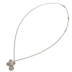Louis Vuitton Vivienne Metal Charm Necklace Silver