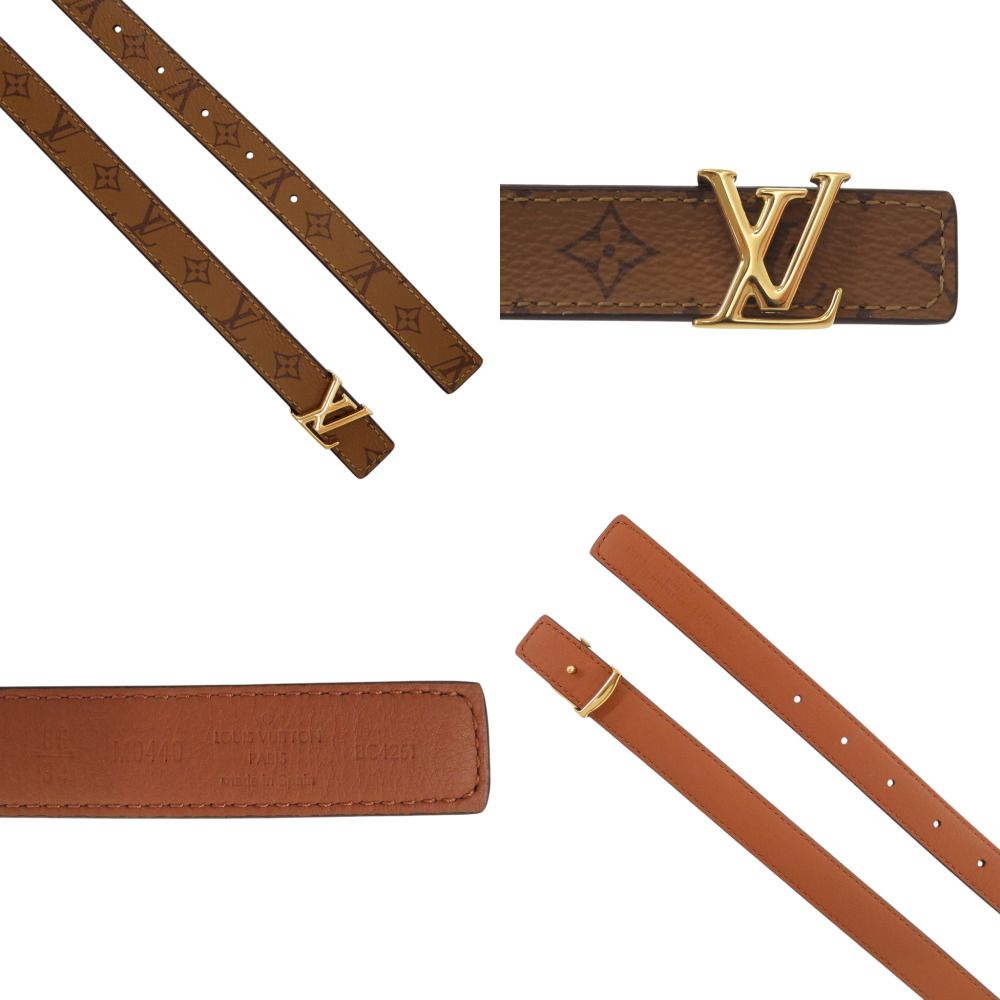 Louis Vuitton Ceinture Iconic Leather Brown Belt — view 4