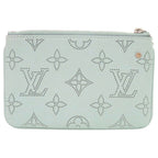 Louis Vuitton Pochette Cles Monogram Mahina IC Vert Lagoon — view 2