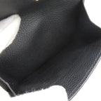 Louis Vuitton Portefeuille Lock Mini IC Calfskin Noir Trifold Wallet Black — view 5